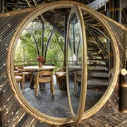 Martin Westlake Shoots Eco-Chic Bamboo Villa in Bali for Elle Decor